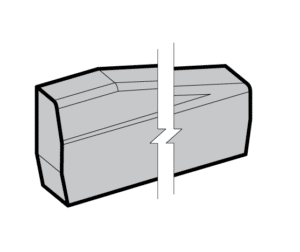 Transition BA1 Curbs Right 1.2M