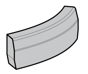 Outside Curve C1 Radius 10.0M