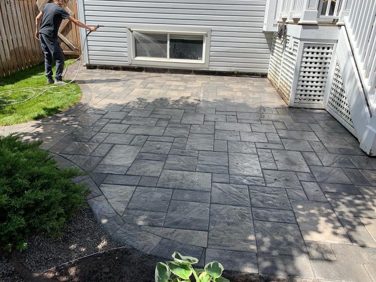 Landscaped Patio Oshawa