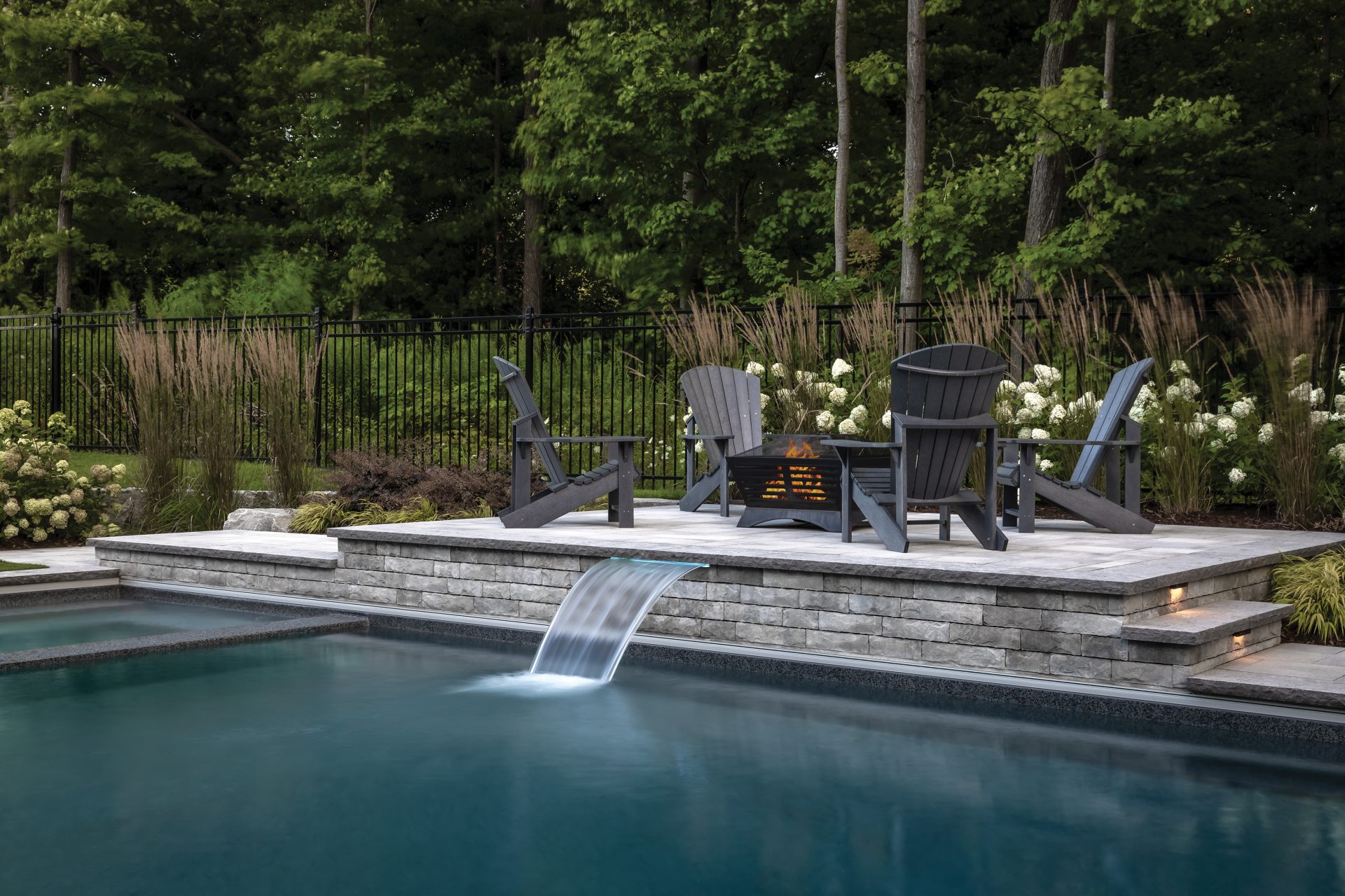 Lafitt Tandem Wall Scandina Grey 90mm