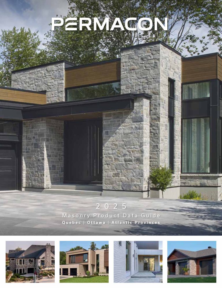 Masonry Product Data Guide (Ottawa, Quebec, Atlantic)