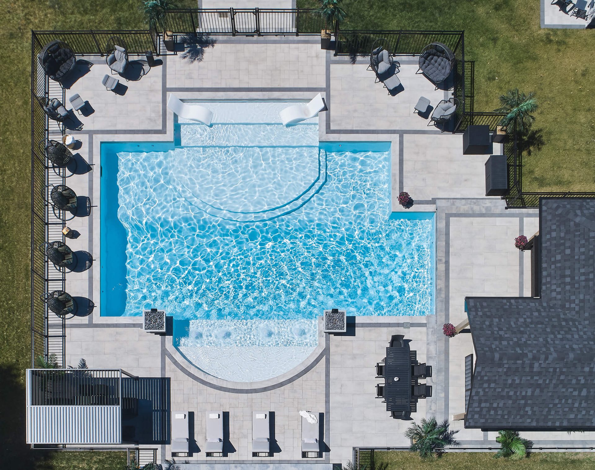 Melville 60 Slab, Mega Melville Slab and Melville Small Rectangle Paver