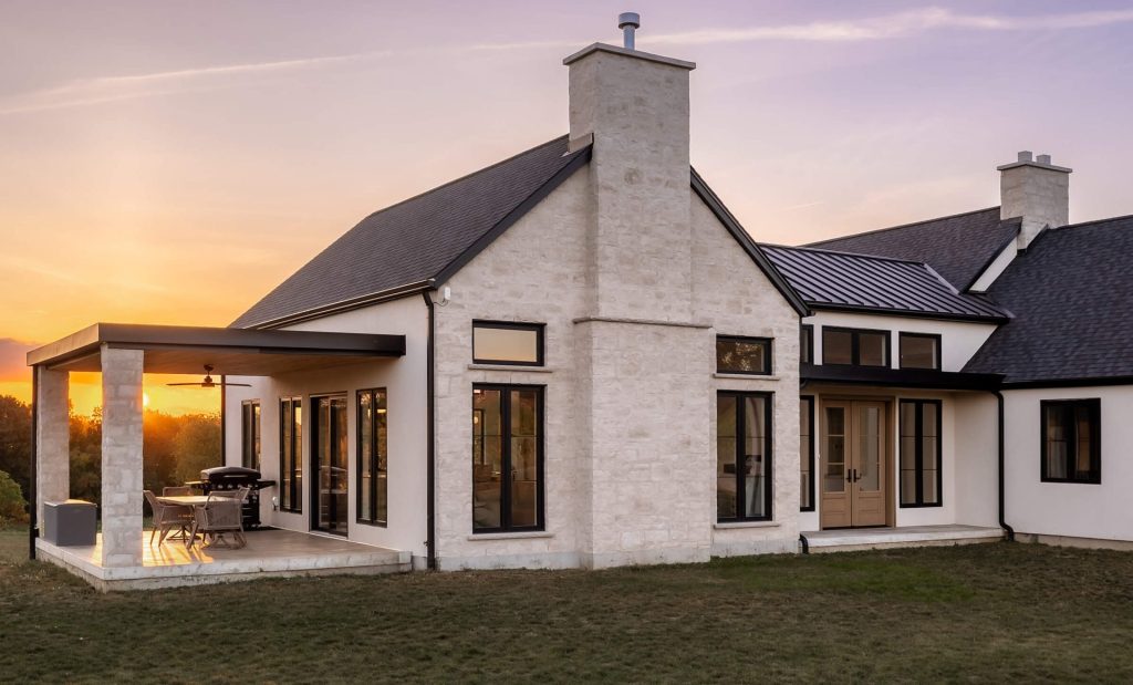 Oasis Lafitt Stone for Minimalist, Bright and Timeless Facades